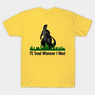 Don't Tread On Me Flag Funny Monster T-Shirt